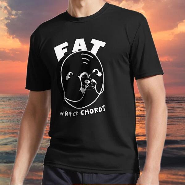 Новый товар Punk Fat Records Активный логотип Футболка Футболка Смешной Американский Размер S - 5XL