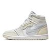 Женские кроссовки Air Jordan 1 High Method of Make Coconut Milk кремово-белые, чистая платина FB9891-100
