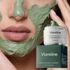 VIARELINE Очищающая грязевая маска для лица с зеленым чаем и глицерином Контроль жирности Устранение тусклости Удаление загрязнений Сужение пор Удаление черных точек Успокаивающая грязевая маска для лица
