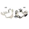 2Pcs H7 LED Car Headlight Bulb Base Holder Adapter Socket H7 HID Headlight Bulb Holder Retainer Headlamp Socket Metal Holder