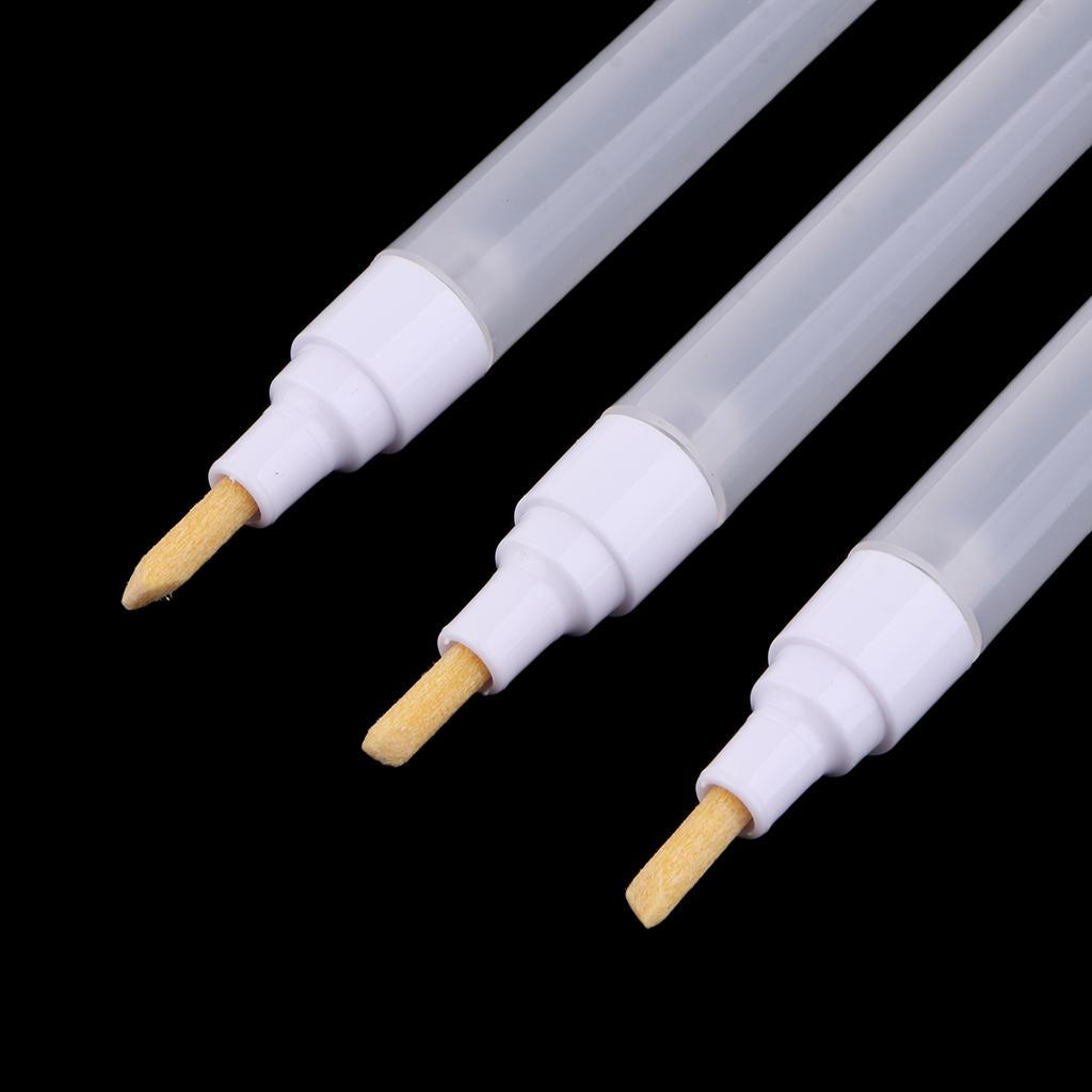 3 Pieces Clear Plastic Medium Tips 4.5mm Watercolor Oil Acrylic