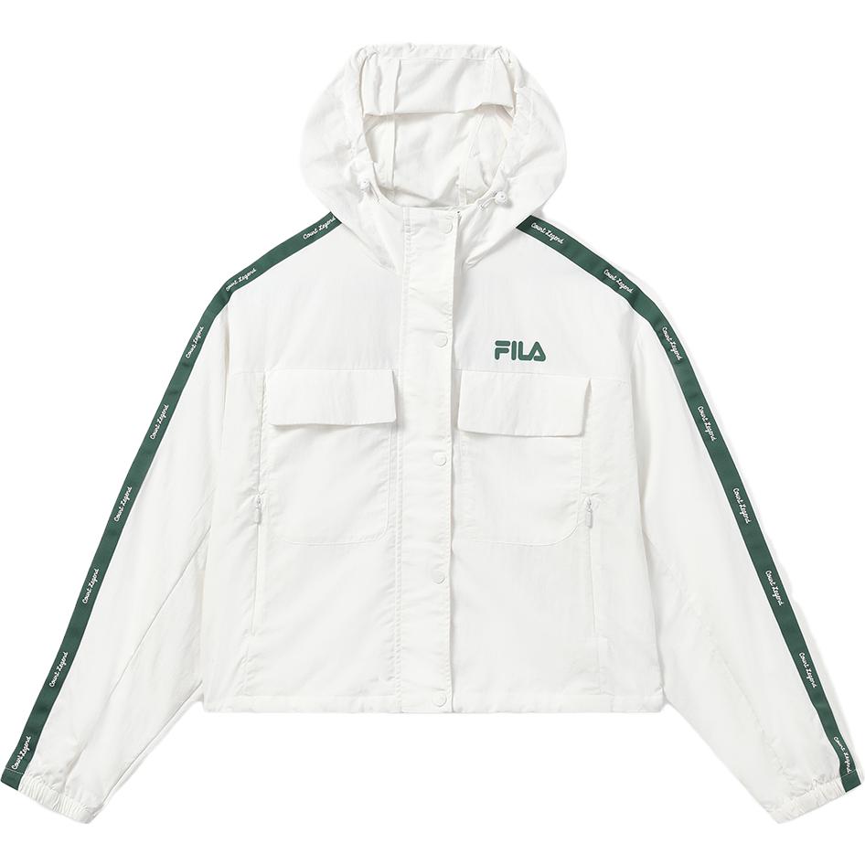 Новые женские куртки FILA Белые F11W339705FWT