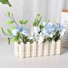 Flower Pot Fence Plant Basket Container Planter Flower Arrangement Home Garden Wedding Decoration Small Fence