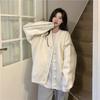 Japan and South Korea Foreign Trade Rope Versatile Knitted Cardigan Women's Autumn and Winter New Fashion Loose Casual Sweater Jacket Women