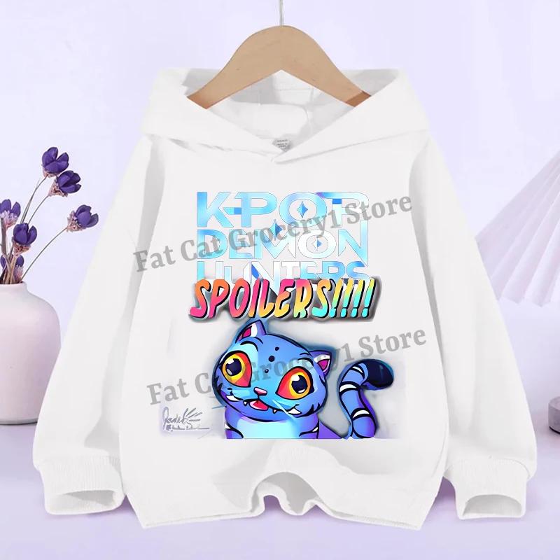 Kpop Demon Hunter Best-selling Children Kawaii Irumi Mira Zoe Hoodie 2025 Autumn Winter Fashion Casual Girls Sports Hoodie