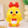 Anti Drop Cartoon Duck Money Boxes Savings Tank Duck Model Piggy Bank  Coins Cash