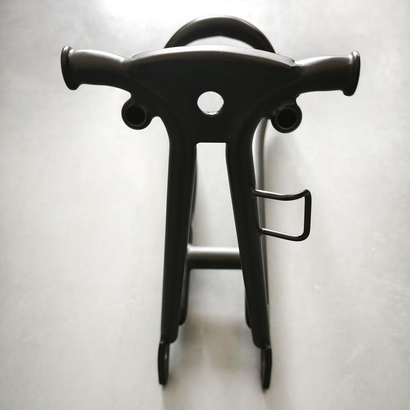 ACEOFFIX Black Rear Triangle for Folding Bike Frame Chrome Molybdenum Steel Rear Rack Accessories