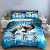 Soccer Champion Theme Set Bedding set (1 duvet cover, 2 pillowcases, duvet not included)