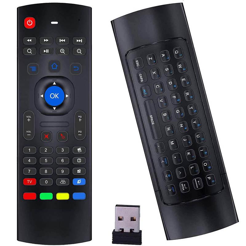 Новая Air Mouse MX3 Мини-клавиатура Беспроводной пульт 2.4G Многофункциональная Fly Mouse с инфракрасным обучением для Android Smart TV Box