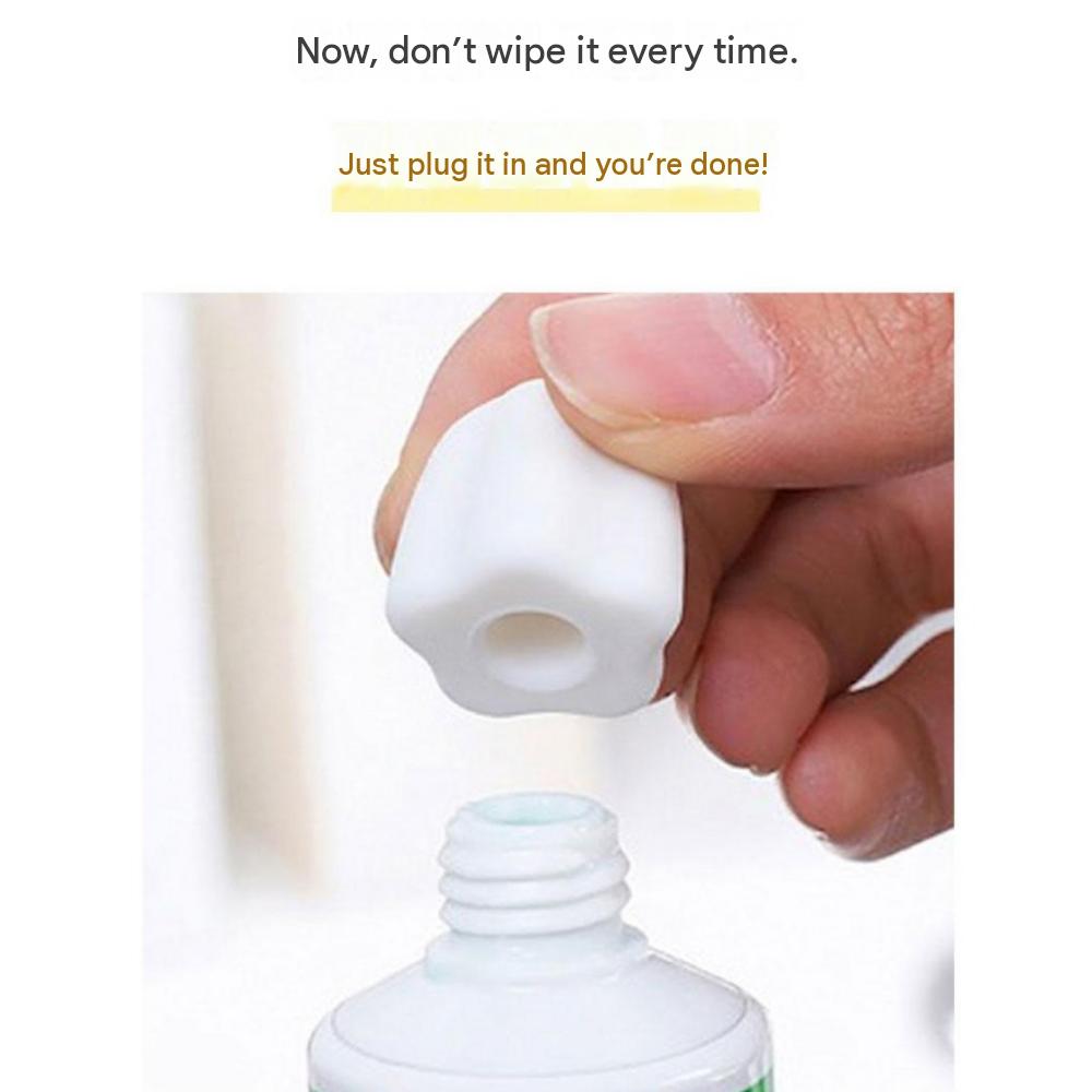 Ang-Plus Silicone Toothpaste Cap Multi-purpose Squeezer 12-Pack