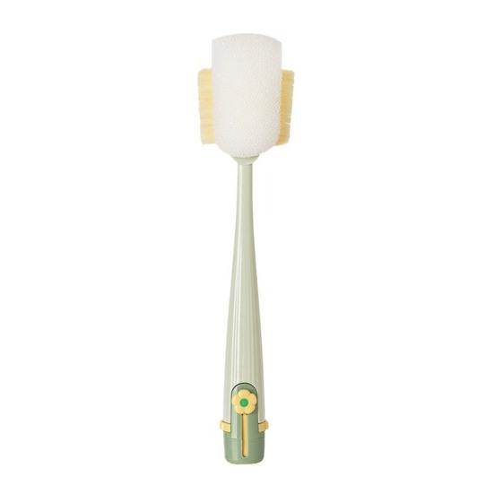 1/2 шт. Щетка для чистки бутылок 5-в-1 с длинной ручкой, многофункциональная щетка для термокружек, портативный очиститель соломинок и бутылок