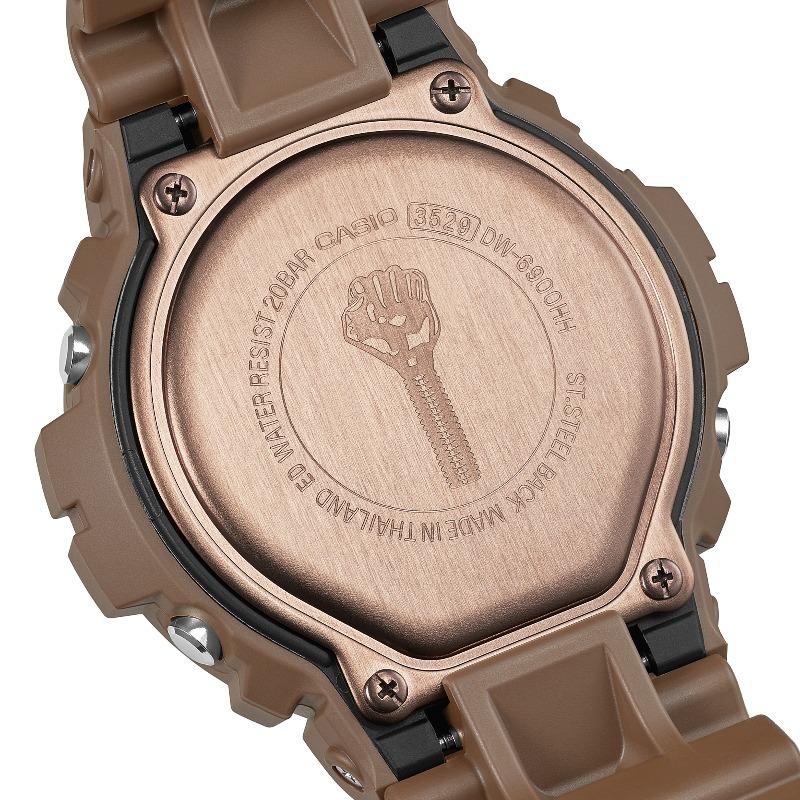 Casio Мужские часы G-SHOCK, смола, 200 м водонепроницаемые, цифровые, ударопрочные, кварцевые, DW-6900HH-5
