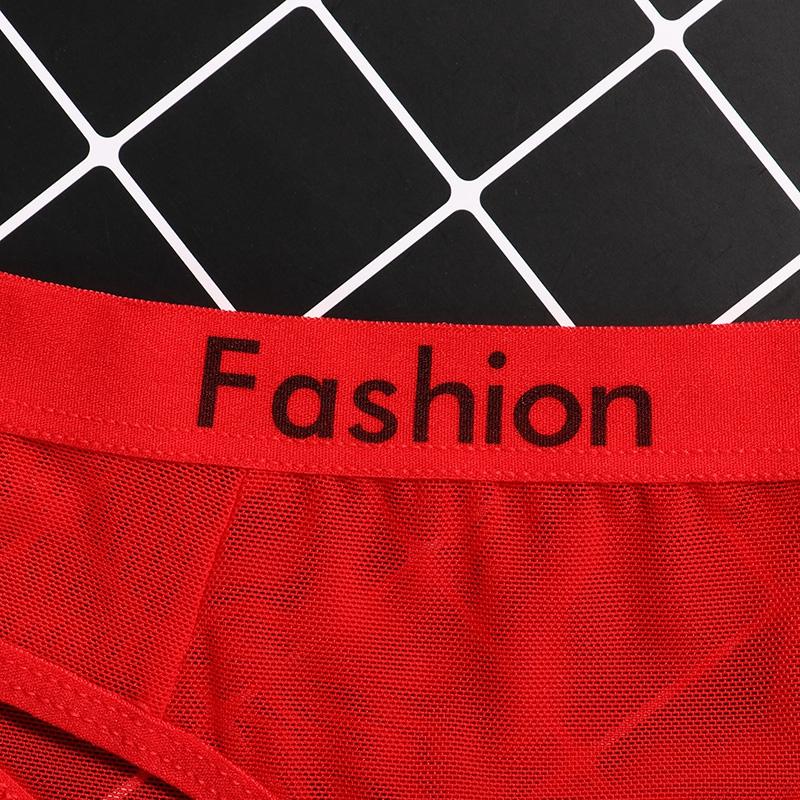 Женские кружевные стринги с надписью, сексуальные соблазнительные ультратонкие кружевные сетчатые прозрачные трусики, бесшовные трусы