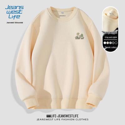 JEANSWEST LIFE Мужская повседневная толстовка с круглым вырезом