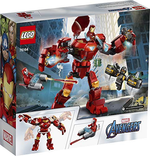 LEGO Iron Man Hulkbuster Vs Agent Superhero Playset Marvel Avengers 456 Pieces LEGO 76164 A.I.M.
