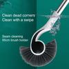 Щетка для раковины для аквариума, полукруглая головка щетки, чистка углов, длинная ручка, экономия труда