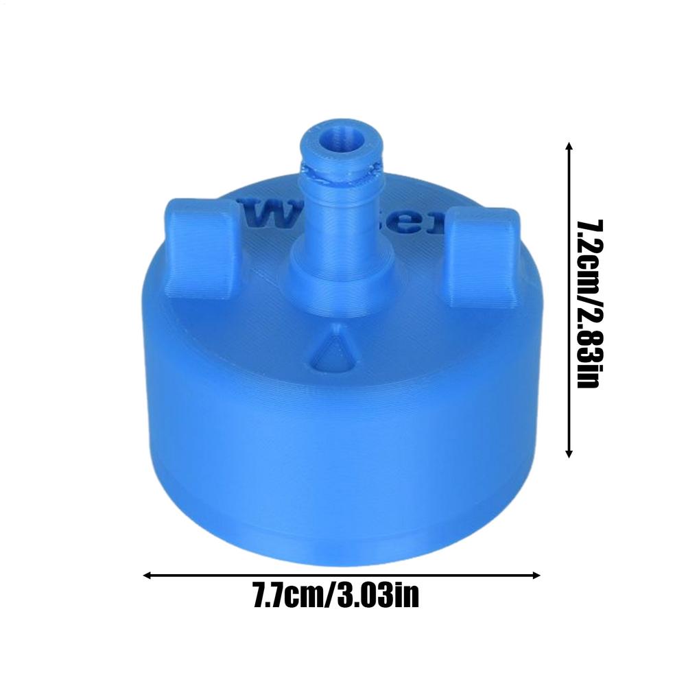 RV Water Filling Inlet Adapter RV Water Fill Connection Inlet Replacement Leakproof Trailer Filler Hatch For Maintenance Repair