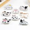 Cute Cow Shape Animal Hairpin Dog Shape Shark Clip Fashion Hair Claw Clip  For Medium Thick Hair
