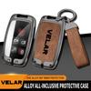 Zinc Alloy Car Remote Key Case Cover Shell For Land Rover Velar Remote Control Protector For Land Rover VELAR Auto Accessories