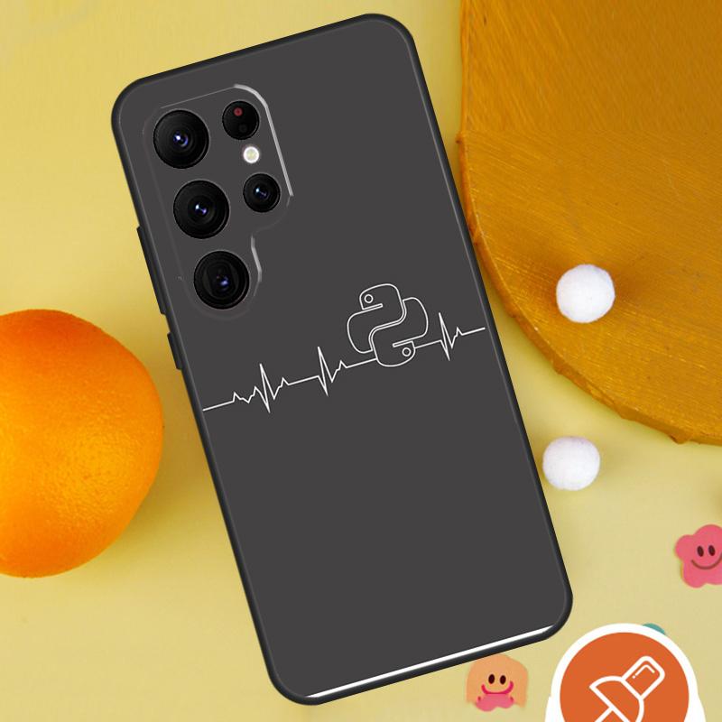 Programming Coding Phone Case For Samsung Galaxy S25 Ultra S24 S22 S21 Ultra S9 S10 S20 Plus S23 FE Funda Cover