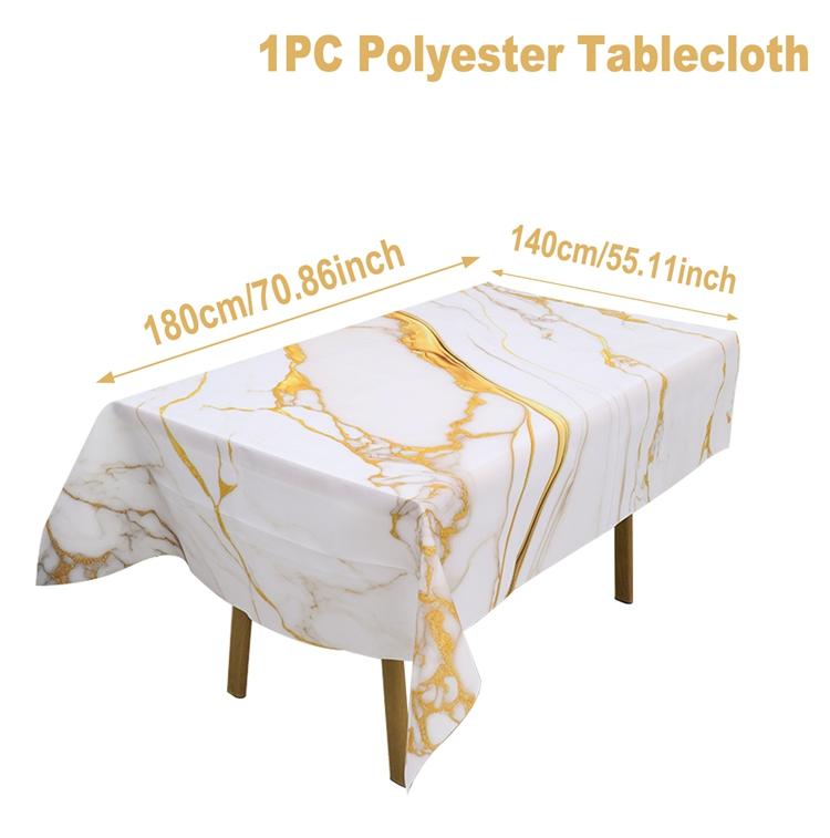 Скатерть прямоугольная мраморная 180x140 см, полиэстеровая скатерть, моющаяся, многоразовая, для кухни, столовой, пикника, вечеринки, скатерти, декор