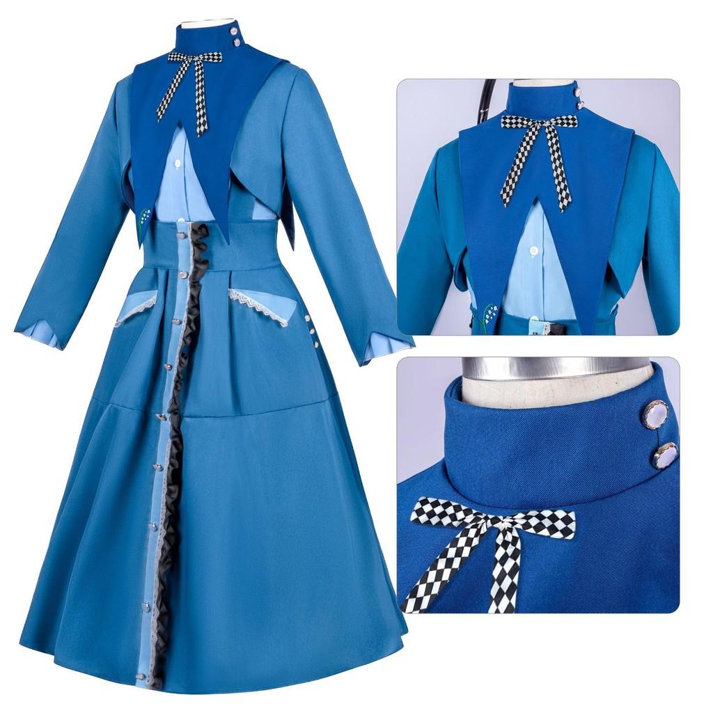 Sonetto Cosplay Reverse1999 Game Character Clothing Acgn Exhibition Set