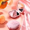 Зеркало для макияжа Винтажное Складное Бабочка Круглое Девушка Женщины Девушка Макияж Милый Инструмент для косметики Подарок Маленькое Ручное Компактное Легкое Зеркало