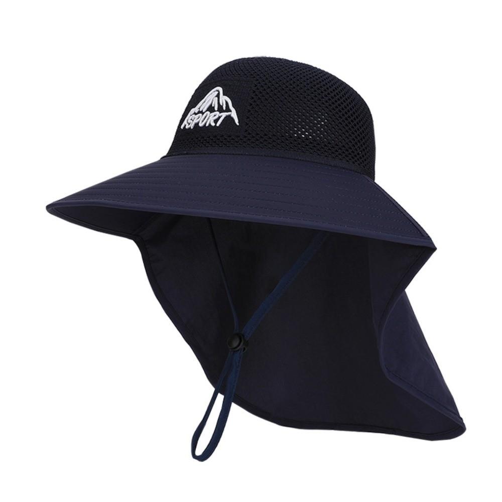 Neck Protection Fishing Hat Wide Brim Panama Hat Unisex Sun Caps Summer