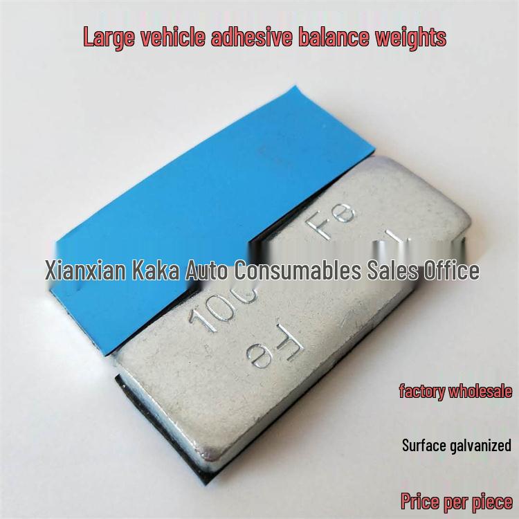 100g Galvanized Wheel Balance Weights for Large Vehicle Tires