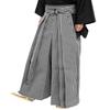 Haori Hakama Set Hakama Hakama Haori Kimono Family [KYOETSU] Men's (No Crest, Black, M)