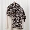 Big Leopard Print 70 New Autumn and Winter Skin-friendly and Warm Imitation Cashmere Printed Scarf Versatile Shawl