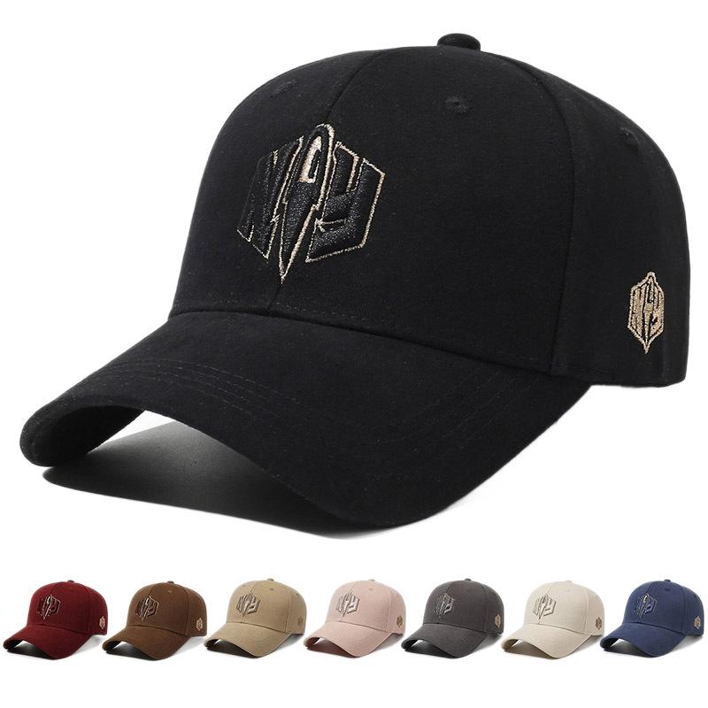 Spring And Autumn Letter Embroidery Baseball Cap Men'S And Women'S Fashion Sunscreen Shade Cap Outdoor Versatile Casual Hat