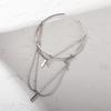 Silver Body Chain Zinc Zinc Alloy Armlet Upper Arm Bracelet Vintage Arm Cuff Bracelets  Party