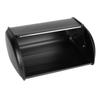Large Capacity Stainless Steel Bread Box Holder Bin Container Kitchen Storage OrganizerBlack