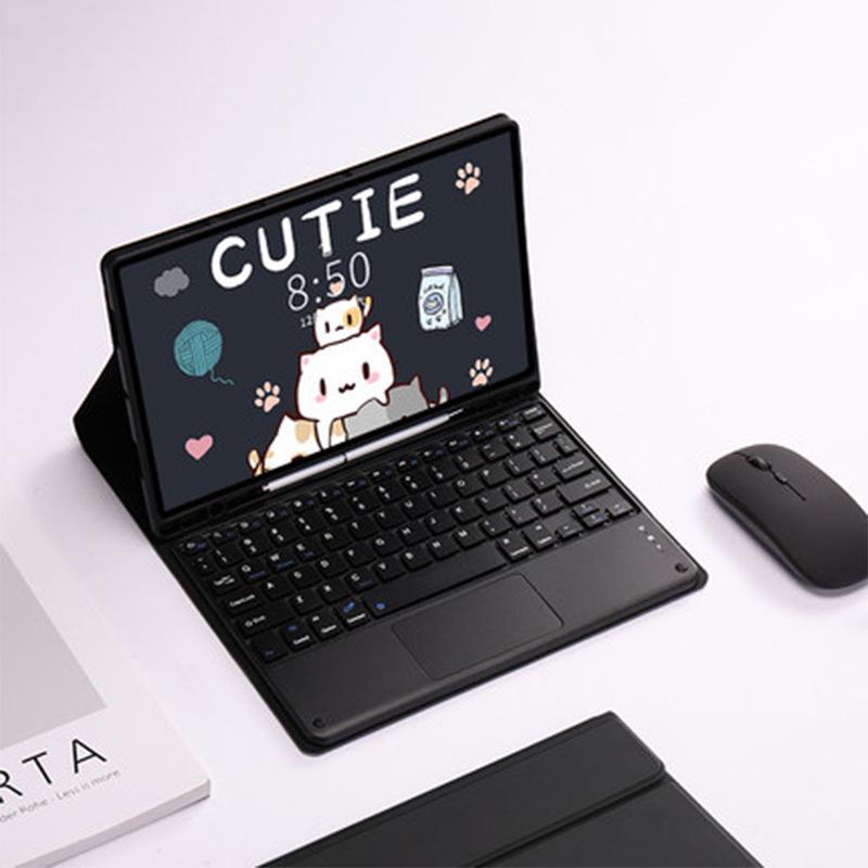 Защитный чехол A16 для iPad 10,9" с Bluetooth-клавиатурой с подсветкой и тачпадом