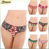 2024 Sexy Santa Claus Digital Print Women's Triangle Panties - B153-002