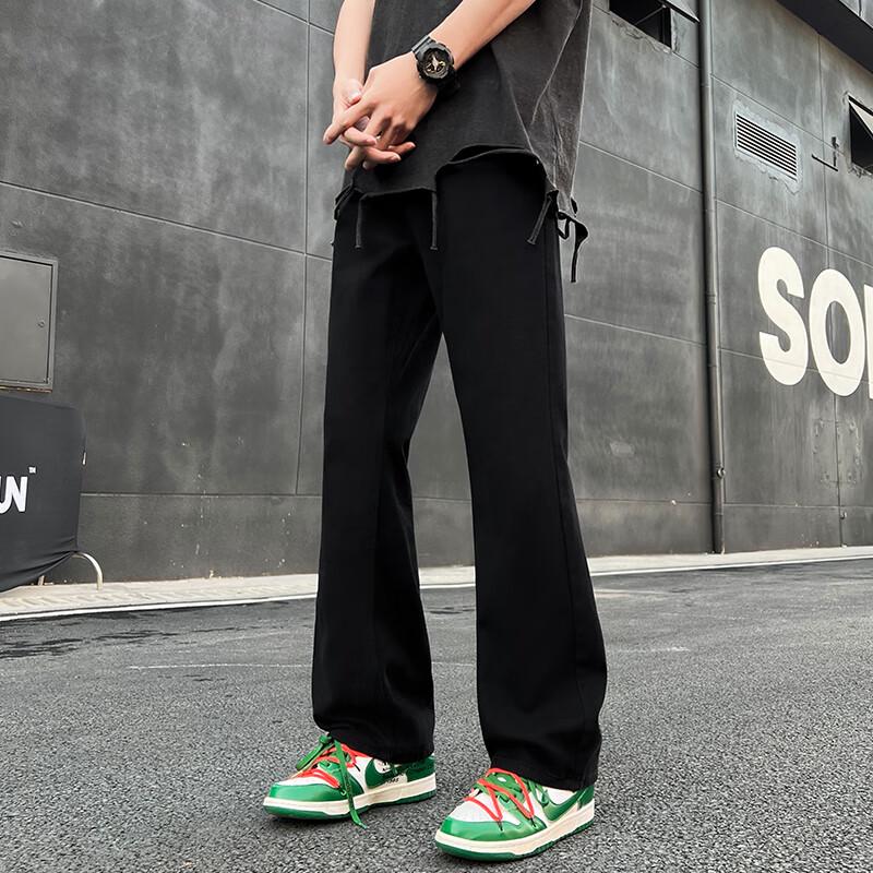 SWAMP AREA Men's K005 Slim Straight Flare Jeans