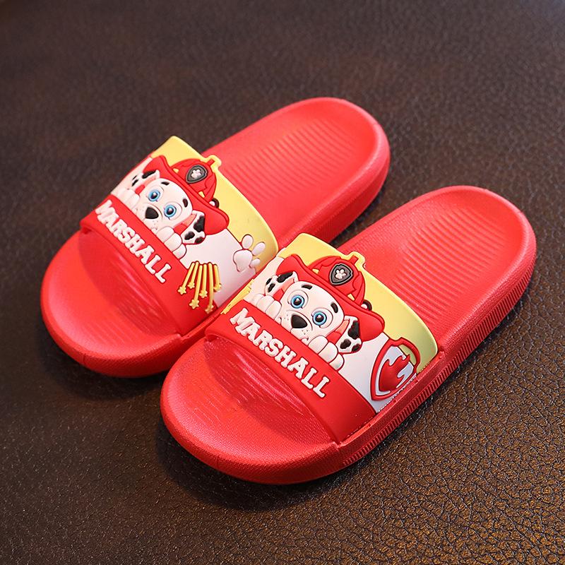 Paw Patrol Toddler Boys Non-Slip Indoor Slippers & Bath Sandals