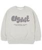 UNION GARMENTS Свободная толстовка с флисовой подкладкой Lightface Овсяный