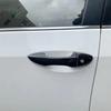 Для Toyota Corolla LHD 2014 2015 2016 2017 2018 ABS Хром Карбоновое волокно Черный Накладки на ручки дверей Автомобильные аксессуары для стайлинга