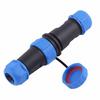 21 IP68 2Pin Waterproof Plastic Aviation Plug Socket Cable in line Connector( 2Pin)