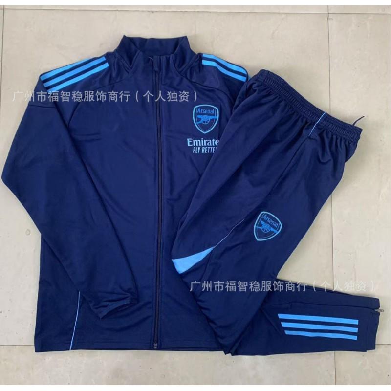 2026-2027 Long Sleeve Football Training Suit Set Men Women Arsenal Tottenham Napoli PSG Boca Juniors Argentina