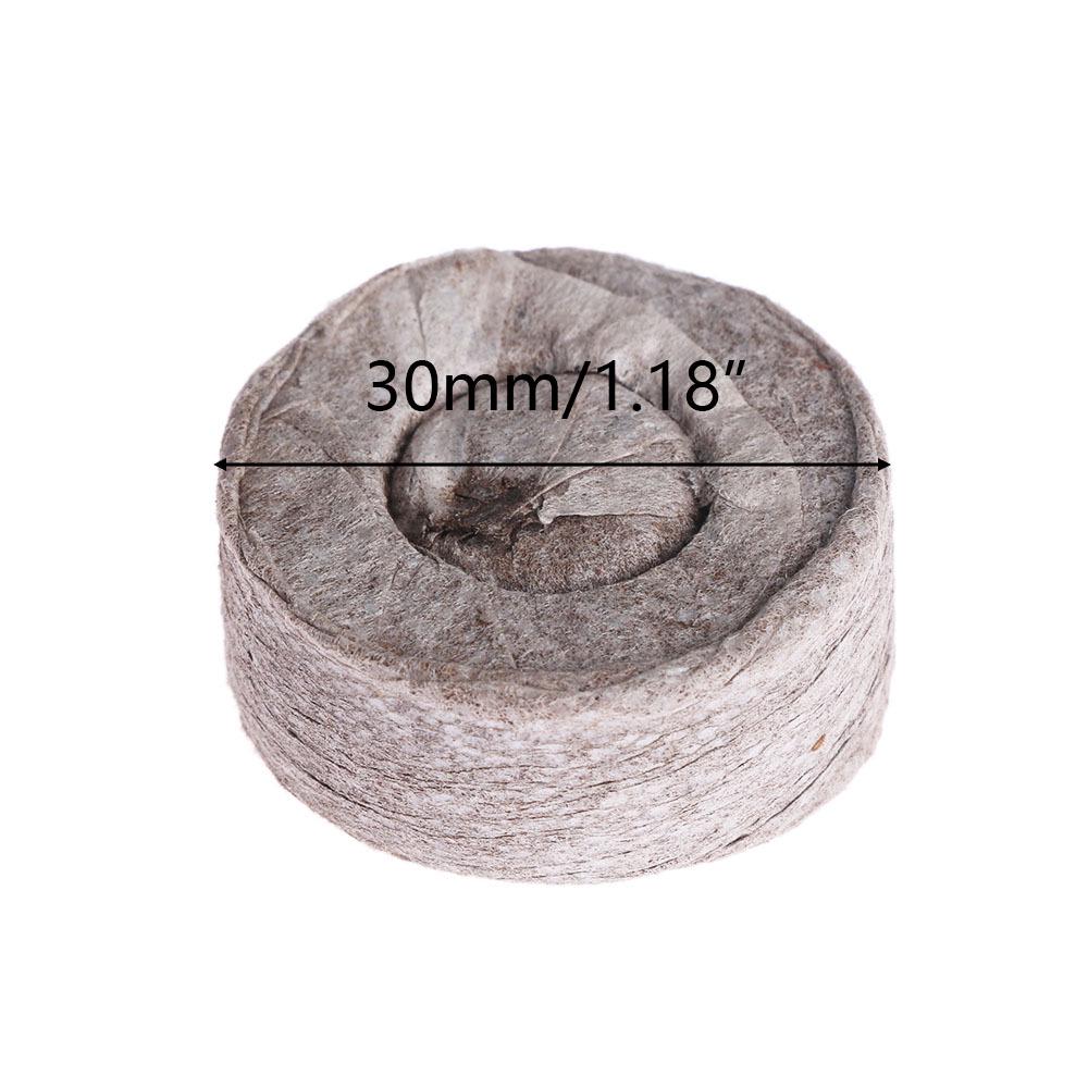 Coconut Coir Peat Soil Nutrient Blocks - 30mm Non-woven Seedling Substrate, Lightweight & Durable Packaging