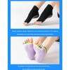 Short Women Yoga Socks Ankle Split Toe Tube Socks Comfortable Grips Pilates Socks  Ladies