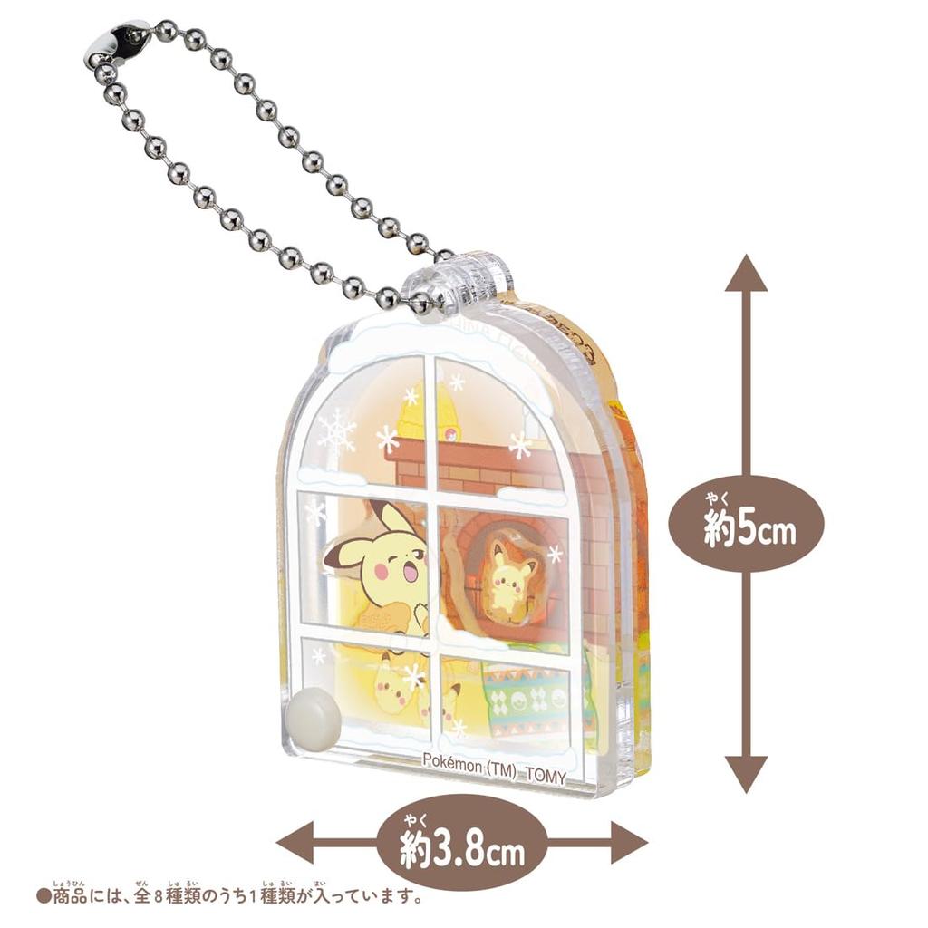 Pocket Monster Pokemon Poke Piece Acrylic Charm Collection BOX Moving ~Cozy Winter~