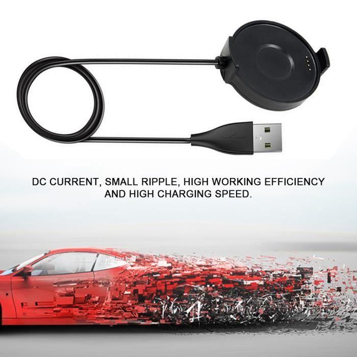 Garosa Chargeur pour Ticwatch Pro Chargeur de charge rapide pour montre intelligente à protection multiple pour Ticwatch Pro