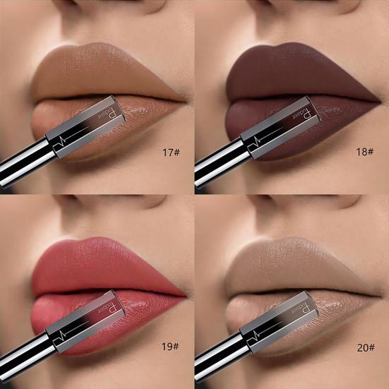 Несухой увлажняющий бальзам для губ, водонепроницаемый матовый, не размазывающийся блеск для губ, 6 г, легкий цветной макияж для губ