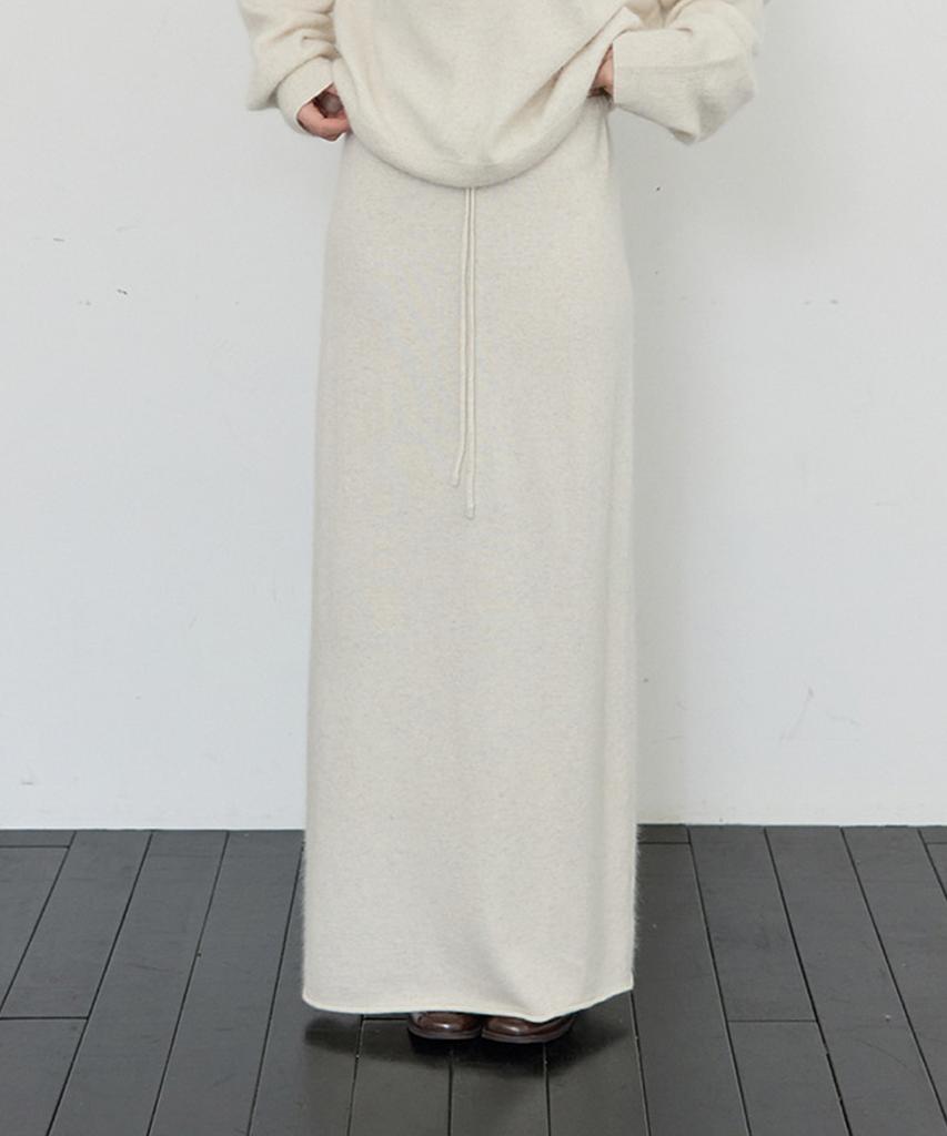 Bring My Things Malt Long Maxi Knit Skirt_2 Colors