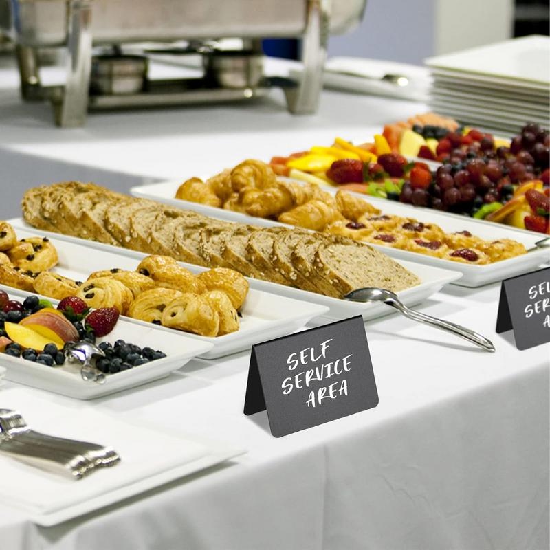 15 шт. в упаковке. Мини-знаки на доске для мела. Знак на столе для фуршета, вечеринки, свадьбы, пекарни. Маленький знак на доске для мела.