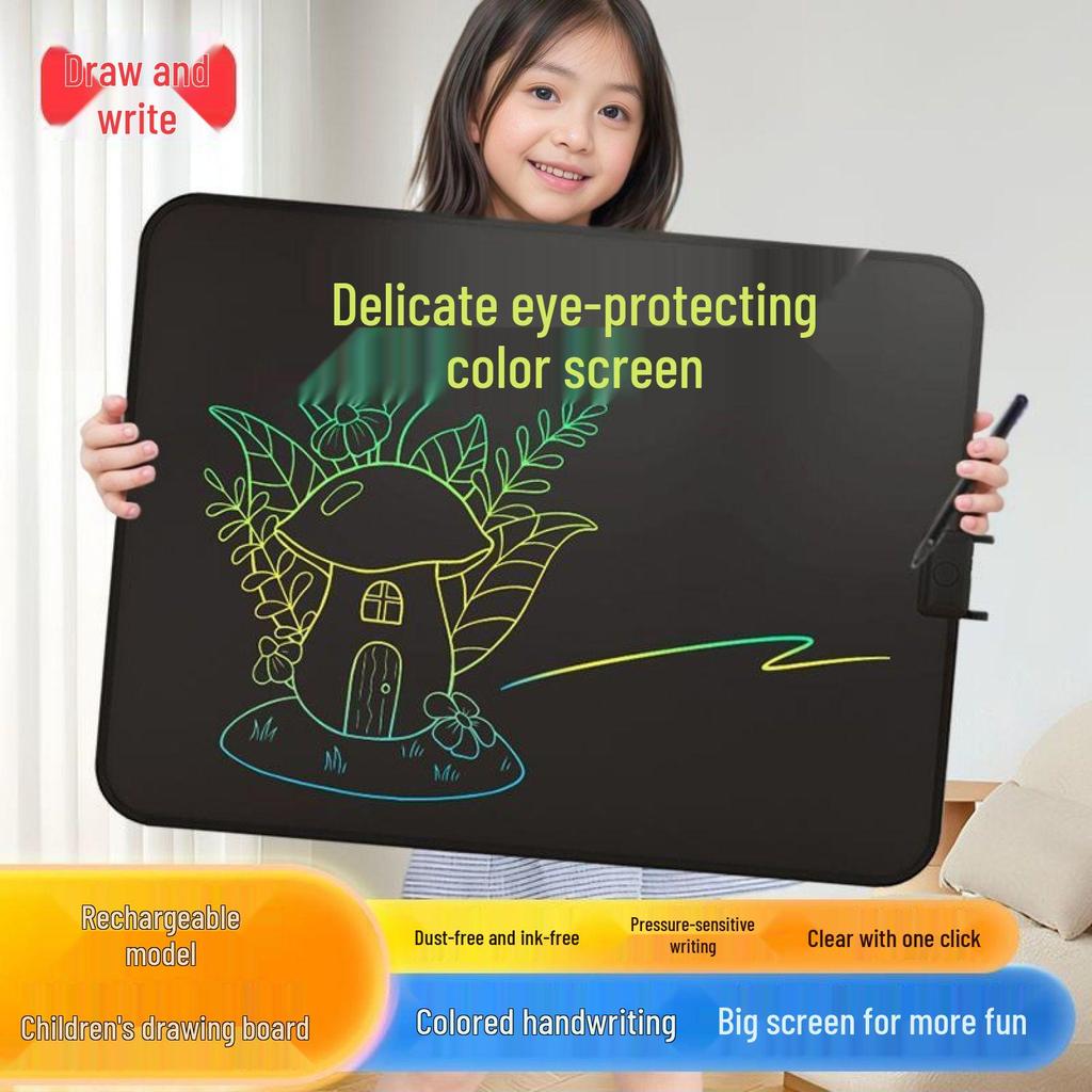Smart Educational Graffiti Drawing Board for Kids: Rechargeable, Erasable Handwriting and Art Toy